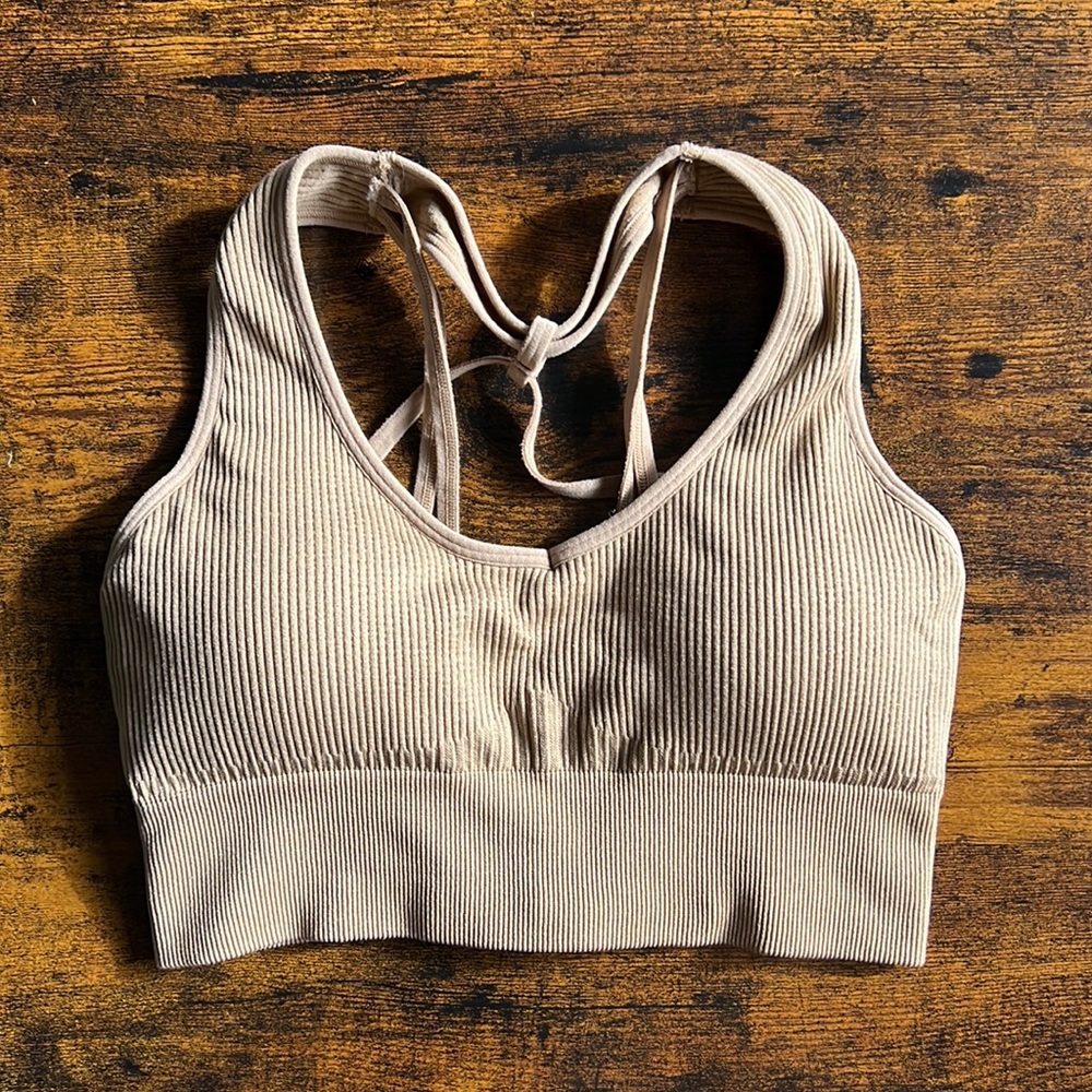 SMALL NVGTN Galaxy Ribbed Seamless Bra